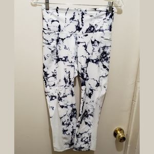 White Tie Dye Powersoft Capri